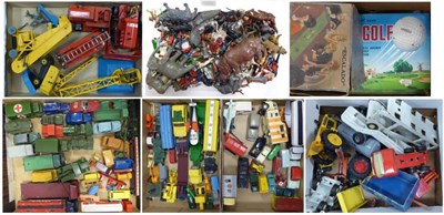 Lot 586 - Dinky, Corgi And Matchbox A Collection Of Assorted Unboxed Models including Dinky Regent...