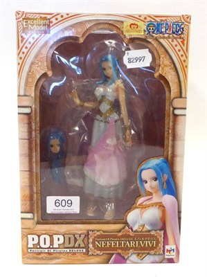 Lot 609 - One Piece Manga Figure Nefeltari Vivi (E box E)