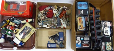 Lot 619 - Star Wars (Return Of The Jedi) Loose Figures And Boxed Vehicles including 29 figures: Boba...