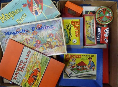 Lot 625 - Various Games And Other Items including Magnetic Fishing, Magnetic Dart, Touring England,...