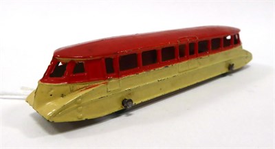 Lot 535C - Dinky (Pre-war) 26 Rail Autocar red/cream (G-E, no visible fatigue)