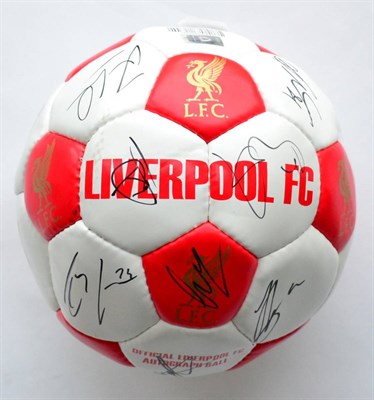 Lot 51 - Signed Football Liverpool