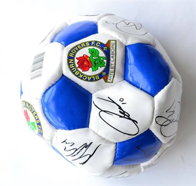 Lot 53 - Signed Football Blackburn Rovers with Certificate of Authenticity