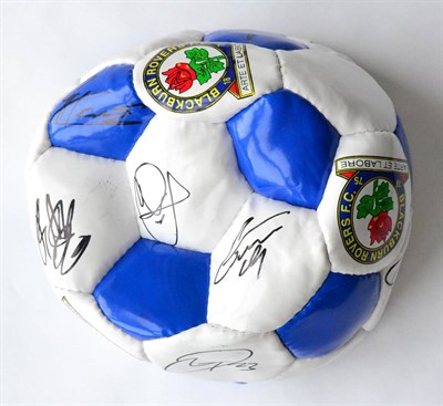 Lot 54 - Signed Football Blackburn Rovers with Certificate of Authenticity