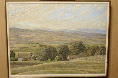 Lot 910 - William Lionel Clause N.E.A.C. (1887-1946) "Fells Near Shap" Signed with the artist's initials...