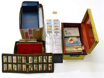 Lot 169 - Cigarette Cards A Quantity Of Assorted Examples some loose in original albums, some stuck in albums