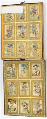 Lot 171 - 19th Century French A Set Of Three Historical Jigsaws each with nine panels each depicting an...