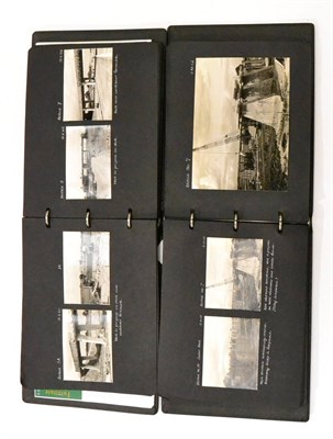 Lot 180 - Photographs Of The Construction Of The Darlington Bypass contained in two albums, the first...