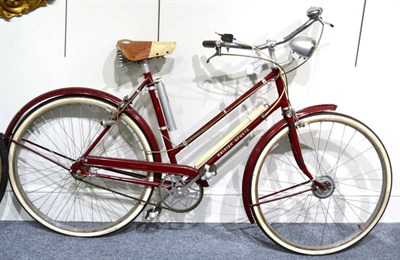 Lot 184 - Raleigh Sports Tourist Ladies Bicycle 1955