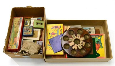 Lot 188 - Various Games And Passtimes including a wooden architectural building set, Cocoa Nut Pitch,...