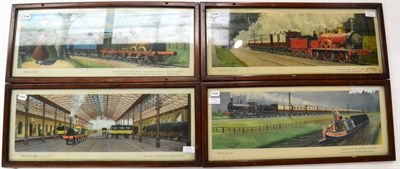 Lot 223 - C Hamilton Ellis Carriage Prints From The Travel In Series 1835 Leicester & Swannington Railway...