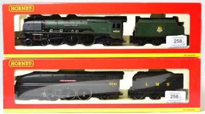 Lot 258 - Hornby (China) OO Gauge Locomotives R2270 City of Edinburgh LMS 6241, black and R2231 Duchess...