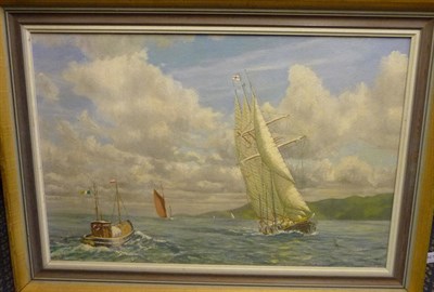 Lot 927 - Captain Roger Roland Sutton Fisher C.B.E., D.S.C., R.N., R.S.M.A., F.R.S.A. (1919-1993) "The Vessel