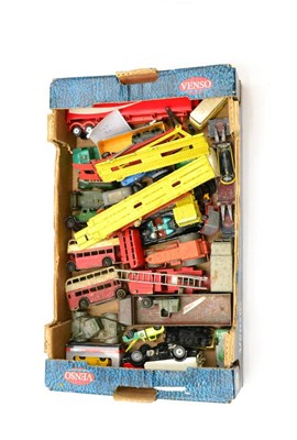 Lot 399 - Dinky, Matchbox And Others a collection of assorted unboxed models including 1st Foden wagon,...