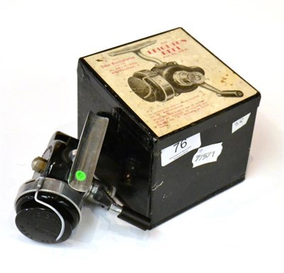 Lot 76 - A Leighton No.1 Fixed Spool Spinning Reel, Pat.No.5739/46, by The Esher Manufacturing Co., with...