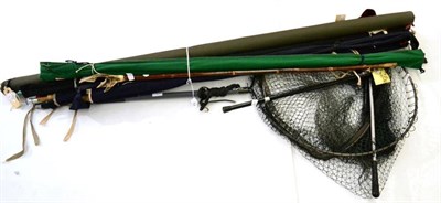 Lot 84 - Eight Fishing Rods, including Hardy Spinning, Daiwa Fly, Shakespeare Oberon Travel Fly, Bruce &...