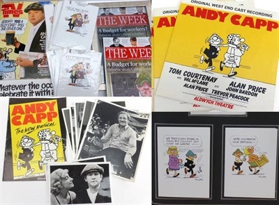 Lot 137 - Andy Capp Black And White Photographs from the musical casts in Manchester, London and...