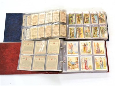 Lot 169 - Cigarette Cards including Wills Punch Cartoons, Players Famous Beauties, Players Types of...