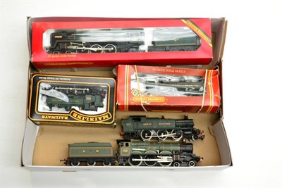 Lot 231 - Wrenn Devizes Castle GW 7002 (E-G) Hornby Railways R063 Britannia BR 70000 (E box E) R059 R059...