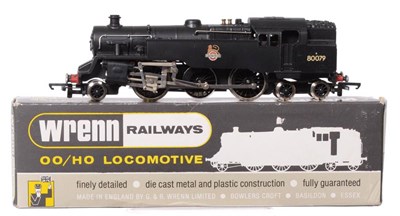 Lot 235 - Wrenn W2307 2-6-4T BR 80079 black, stamped Packer No.6, Ref 911041 (overstamping of Ref 911040)...