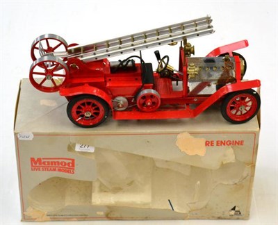 Lot 277 - Mamod FE1 Fire Engine (overall G-E, some rusting to bonnet, box F)