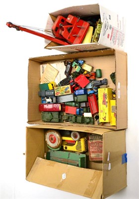 Lot 359 - Dinky Various Commercial And Other Vehicles including 959 Foden dump truck (G-F box F) French...