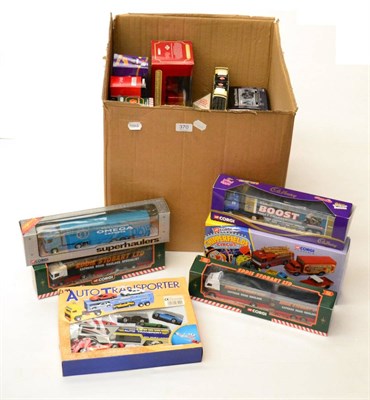 Lot 370 - Corgi Commercial Vehicles And Others including 31703 Chipperfields Circus set, Cadbury Volvo,...