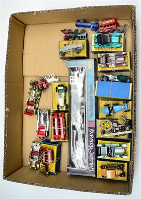 Lot 373 - Matchbox Models Of Yesteryear Y8 Morris Cowley, Y9 Fowler Showmans Engine, Y6 Bugatti, Y4...