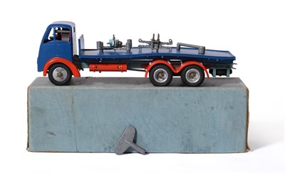 Lot 375 - Shackleton Foden Flatbed dark blue (overall G-E, back fatigued and warped but still intact, in...