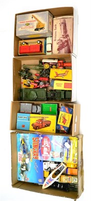 Lot 380 - Various Diecast including Corgi Chipperfields Circus Crane truck and Animal cage (both boxed)...