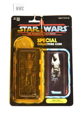 Lot 388 - Kenner Star Wars Special Collectors Coin Han Solo (In Carbonite Chamber) (E-G)