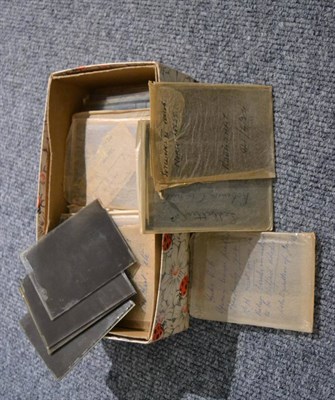 Lot 10A - Yorkshire County Cricket Club A Collection Of Glass Photographic Negatives 5x4"; most are...