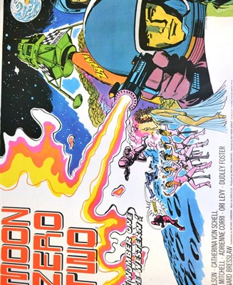 Lot 12 - Moon Zero Two The Number One Space Western, UK quad science fiction film poster, from the ABC...