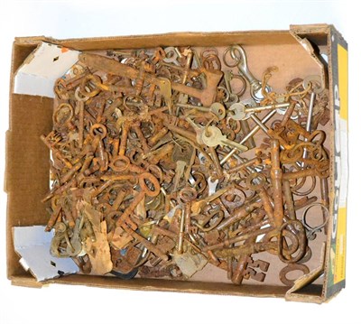 Lot 38 - Collection Of Assorted Keys (rusty)
