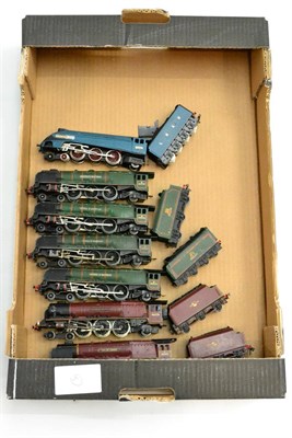 Lot 87 - Hornby Dublo 2/3-Rail Locomotives two City of Londons (one refurbished as Duchess of Norfolk...
