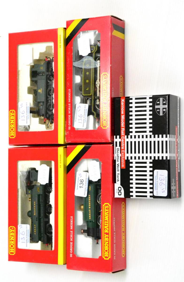 Lot 136 - Kernow Model Rail Centre OO Gauge K2051 Beattie Well Tank Locomotive BR 30587 (E box E);...