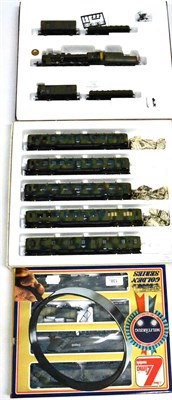 Lot 138 - Liliput HO Gauge 852 Military Train Set consisting of 2-10-0 DR 52369 locomotive and four...