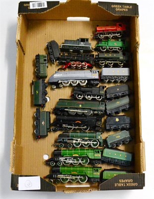 Lot 147 - Various Manufacturers OO Gauge Locomotives including two Flying Scotsman, Sir Dinadan, Princess...