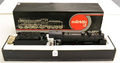 Lot 166 - Marklin Gauge 1 2-Rail 5799 4-6-0 DB 381803 Locomotive black (E box G)