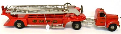 Lot 239 - Smith Miller Articulated Turntable Fire Escape in Smith Miller Fire Department livery with...