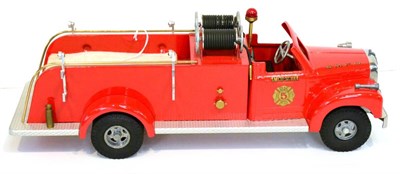 Lot 240 - Smith Miller B-Mack Fire Pumper in Smith Miller Fire Department livery with wooden ladder, twin...