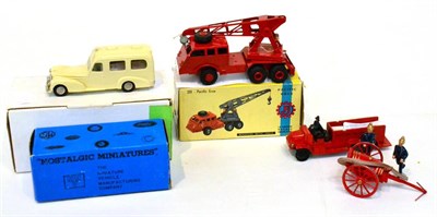 Lot 254 - Various Cast Fire Engines Nostalgia Miniatures Baltimore Fire Department No.10 engine, F...