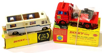 Lot 379 - Dinky 425 Bedford TK Coal Truck with scales and sack (E box G, a little dirty) 280 Midland...