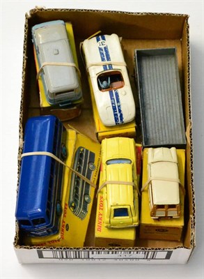 Lot 417 - Dinky Various Models including 282 Duple Roadmaster coach, 295 Atlas bus, 133 Cunningham, 141...