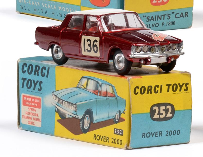 Lot 430 - Corgi 322 Rover 2000 Rallye Monte Carlo in 252 box with correct label loose (E-G box G)