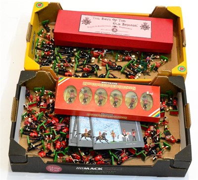 Lot 495 - Britains (Modern) 7235 Black Watch (E box G) Langley Models The Boys of the old Brigade Argyll...