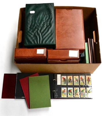 Lot 9 - A Large Collection of Cigarette Card Sets and Part Sets By Wills and Players, from the...