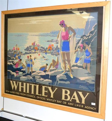 Lot 57 - LNER Poster Whitley Bay - Littlejohn qr (G-E, glazed and framed)