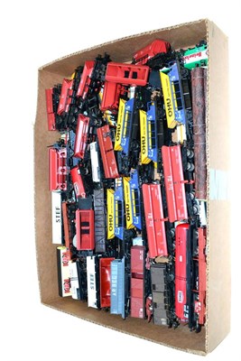 Lot 95 - HO/OO Gauge A Collection Of Assorted Wagons mostly Continental (approx.60)