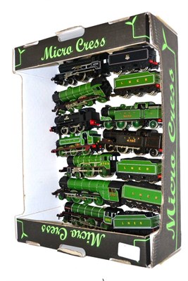 Lot 100 - Hornby And Others OO-Gauge A Collection Of Steam Outline Locomotives including Springbok, Cheshire